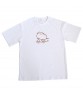 250 300Gsm High Quality Cotton Custom Heat Transfer Vinyl Cute Cat Logo Oversize Women T Shirt